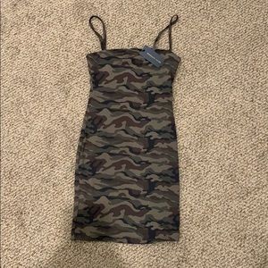 Brooklyn Karma camo mini dress size S *WITH TAG*